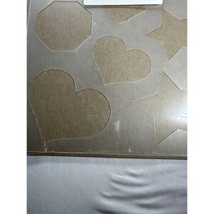 Creative Memories Template Designs Stars Hearts & Geometric Shapes